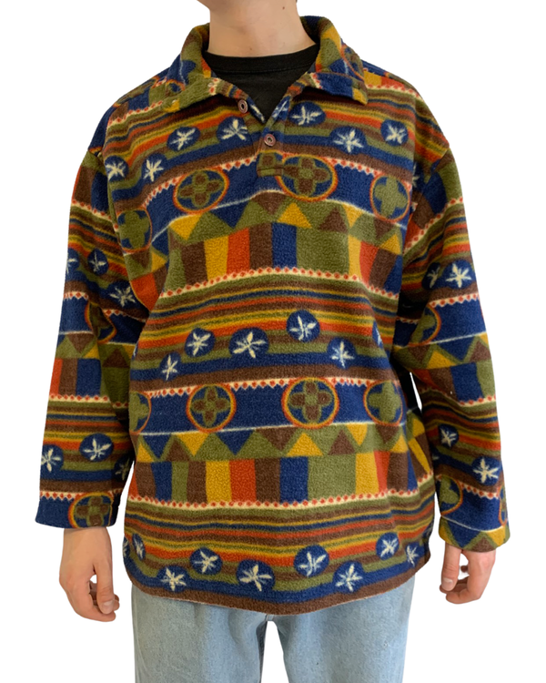 Fleece Sweater L